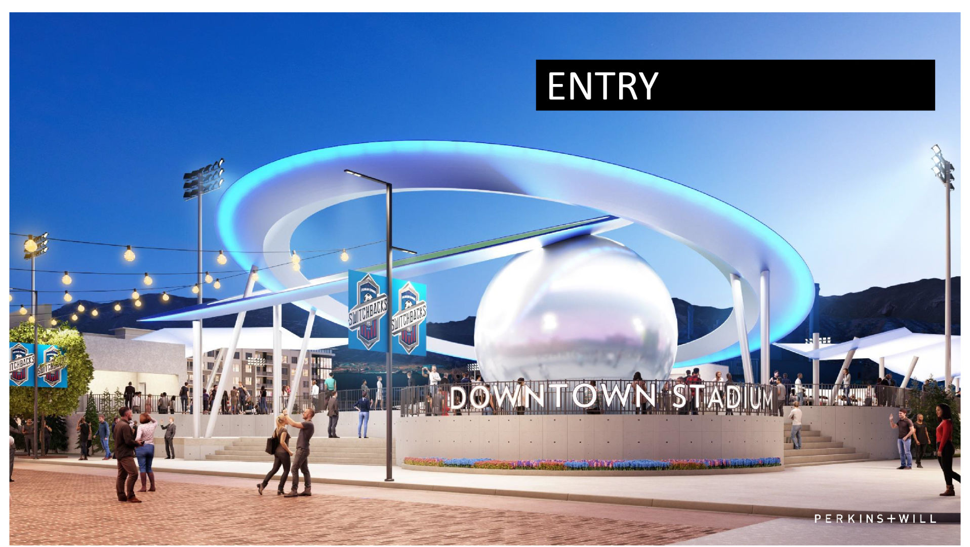 Switchbacks Stadium rendering